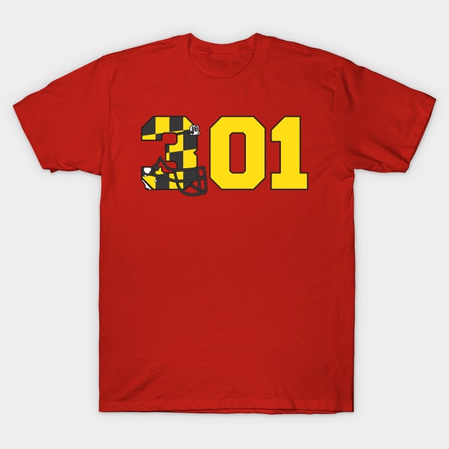 Maryland 301 Pride T-Shirt by DeepDiveThreads